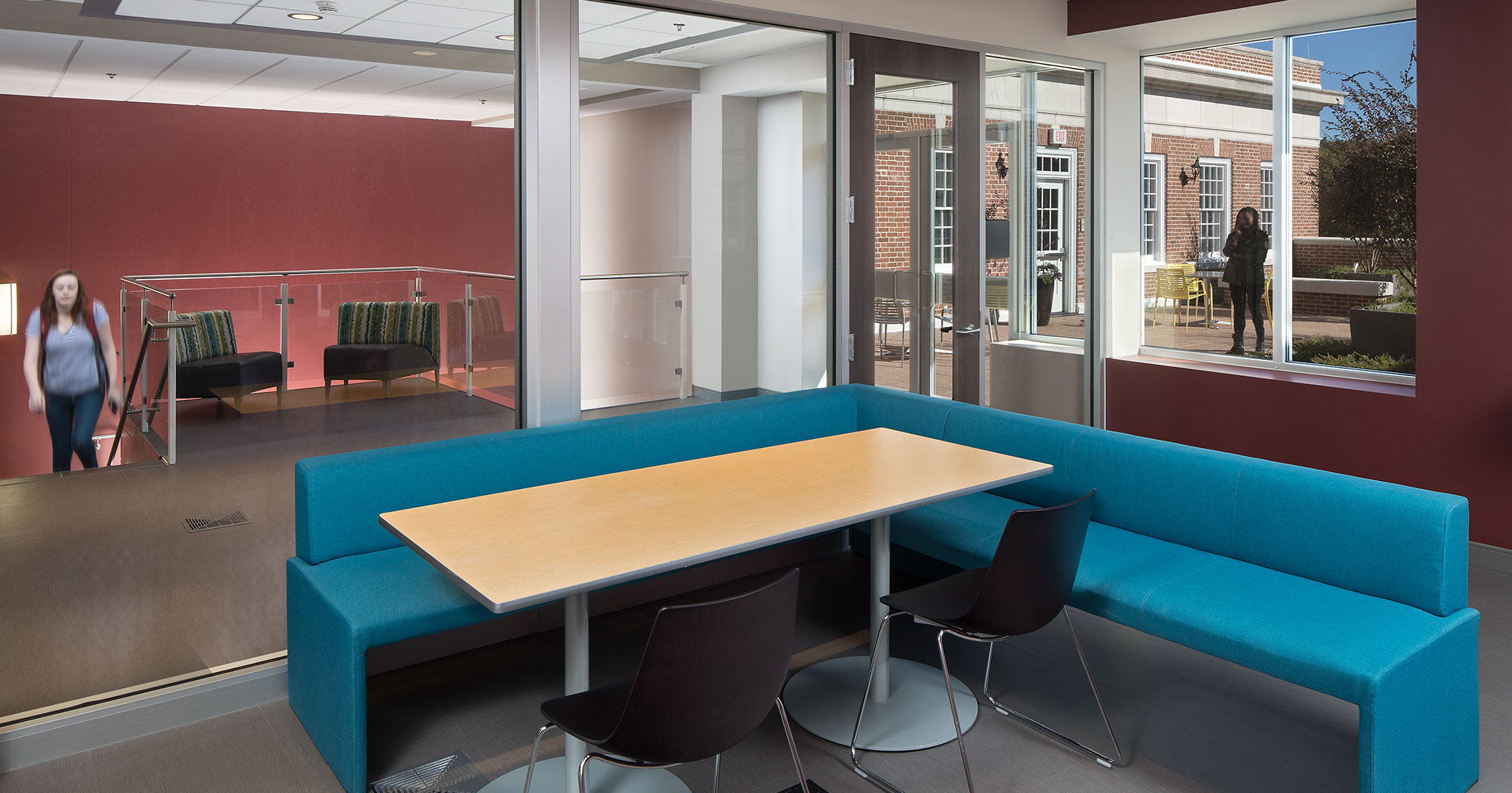 University of South Carolina worked with Boudreaux architects in Columbia, SC to design flexible student spaces.