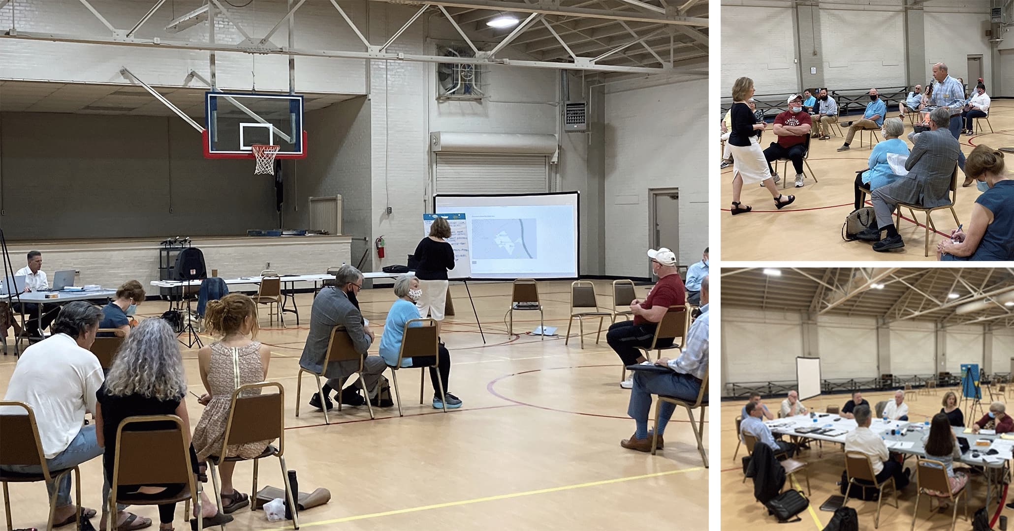 Boudreaux master planner Irene Dumas Tyson led a community workshop with public input in Cheraw.