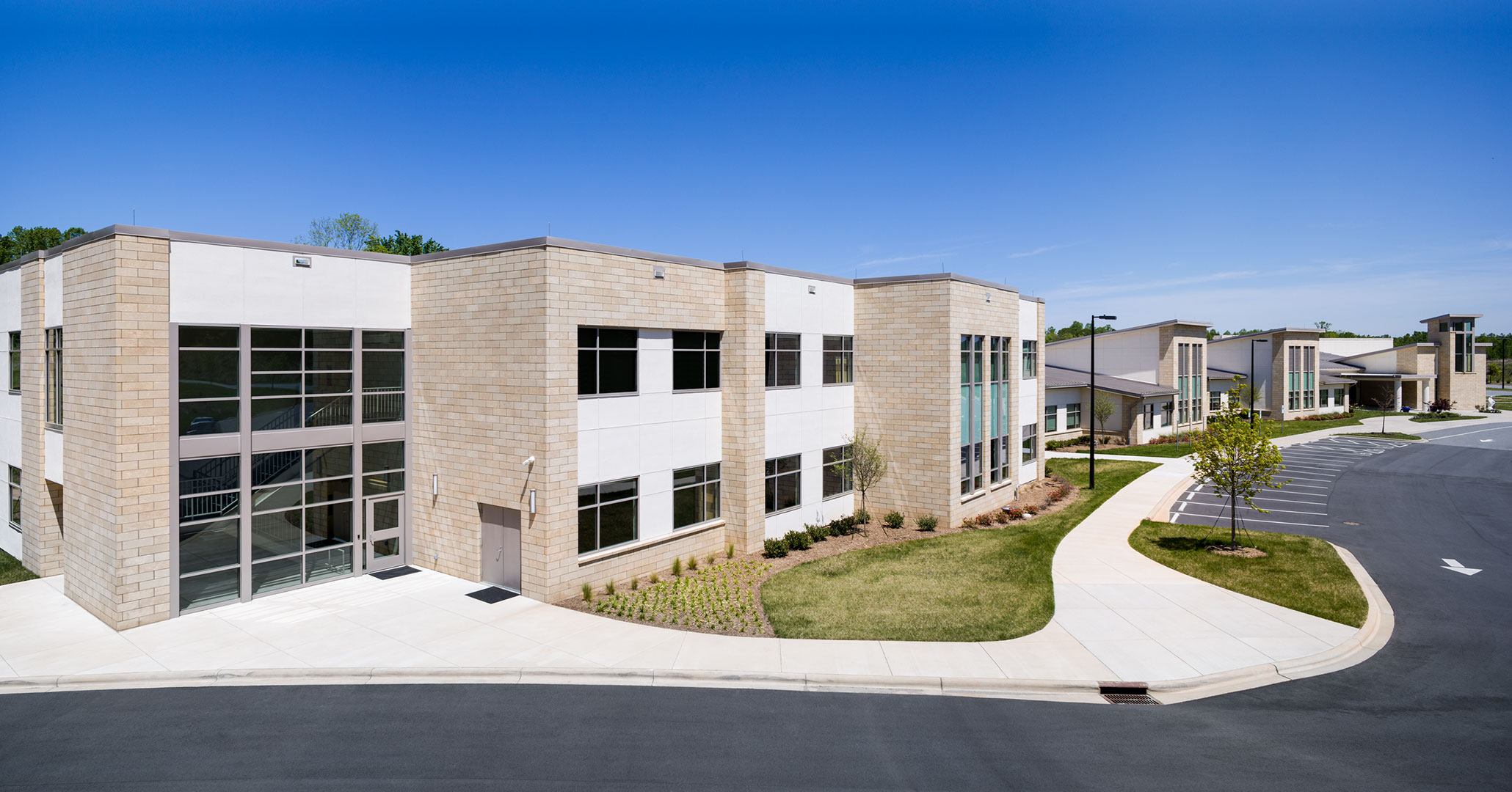 The Charlotte Diocese and Christ the King Catholic High School worked with Boudreaux on phase two addition.