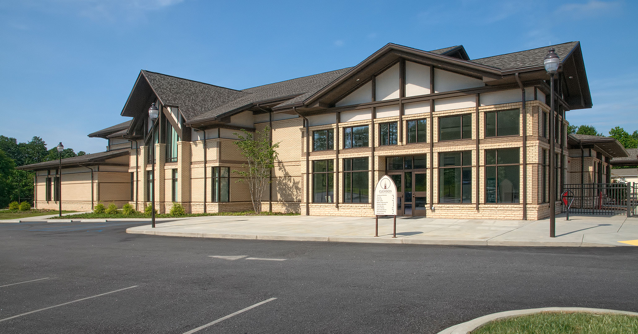 Boudreaux architects worked with the Clemson United Methodist Church.
