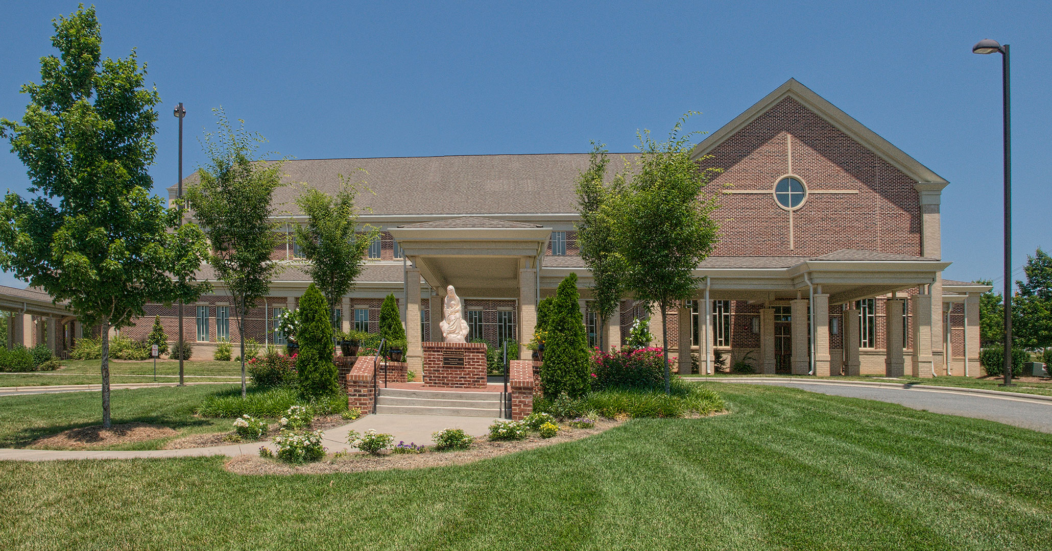 Boudreaux architects worked with St. Mark Catholic Church to design a new church campus.