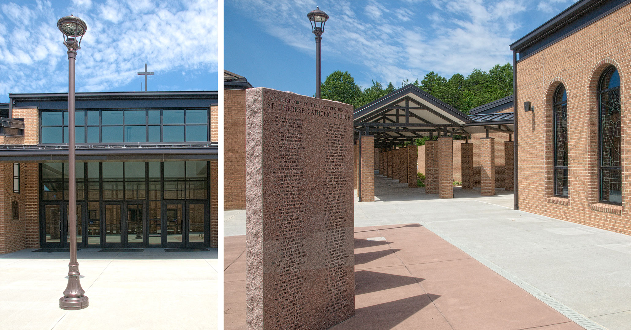 Boudreaux is experienced in designing Catholic churches, working with St. Therese in Mooresville, NC.