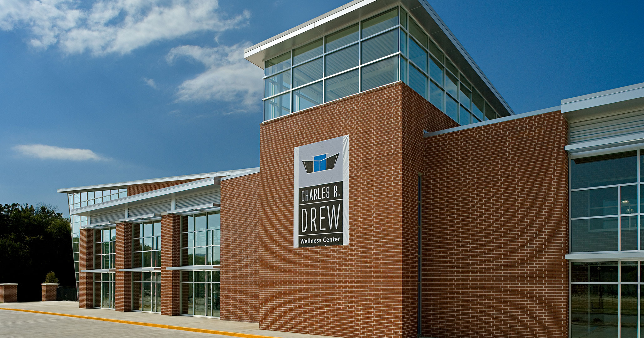 City of Columbia worked with Boudreaux architects to design the interiors at Drew Wellness Center.
