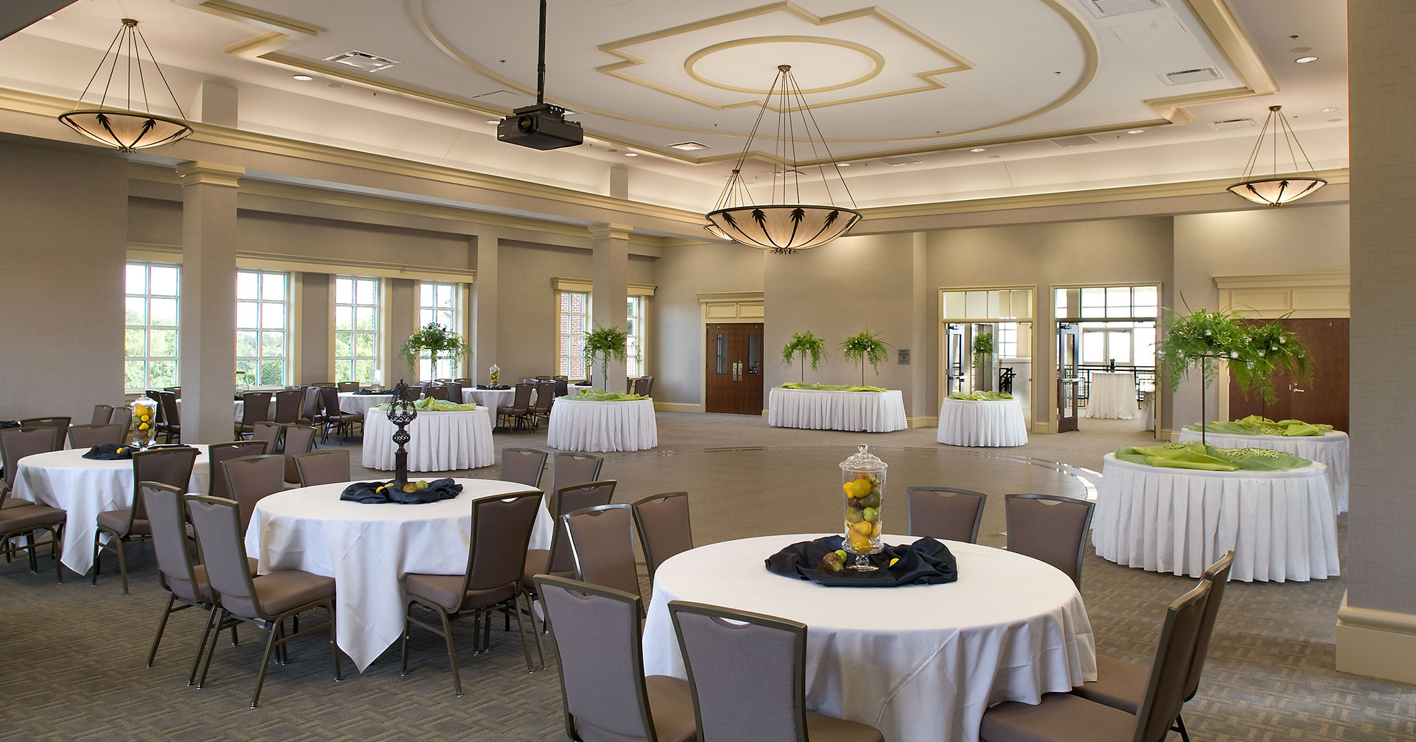 North Augusta Municipal Center hired Boudreaux architects to design wedding venue spaces.