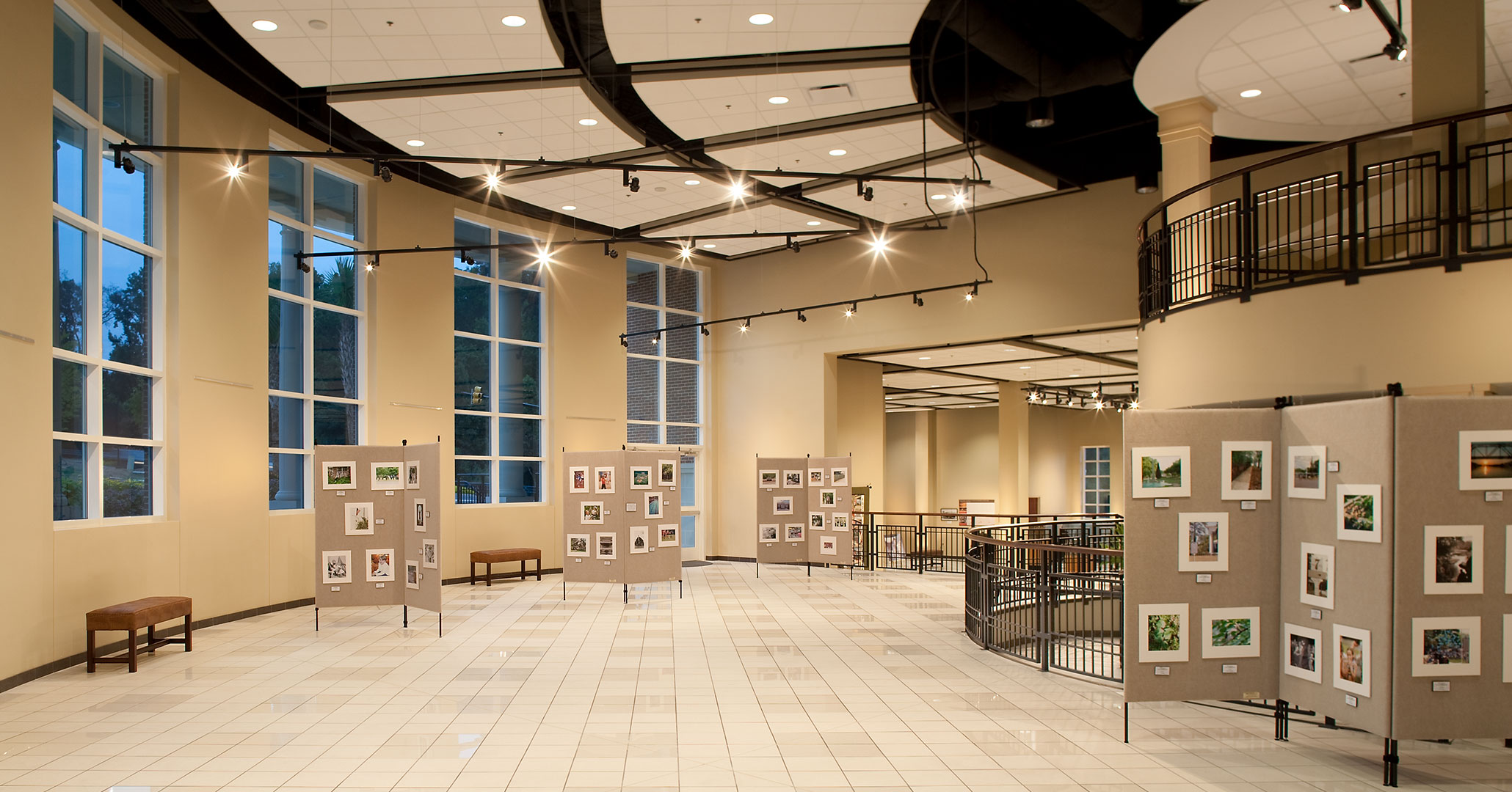 North Augusta Municipal Center worked with Boudreaux architects to design interior flexible spaces.