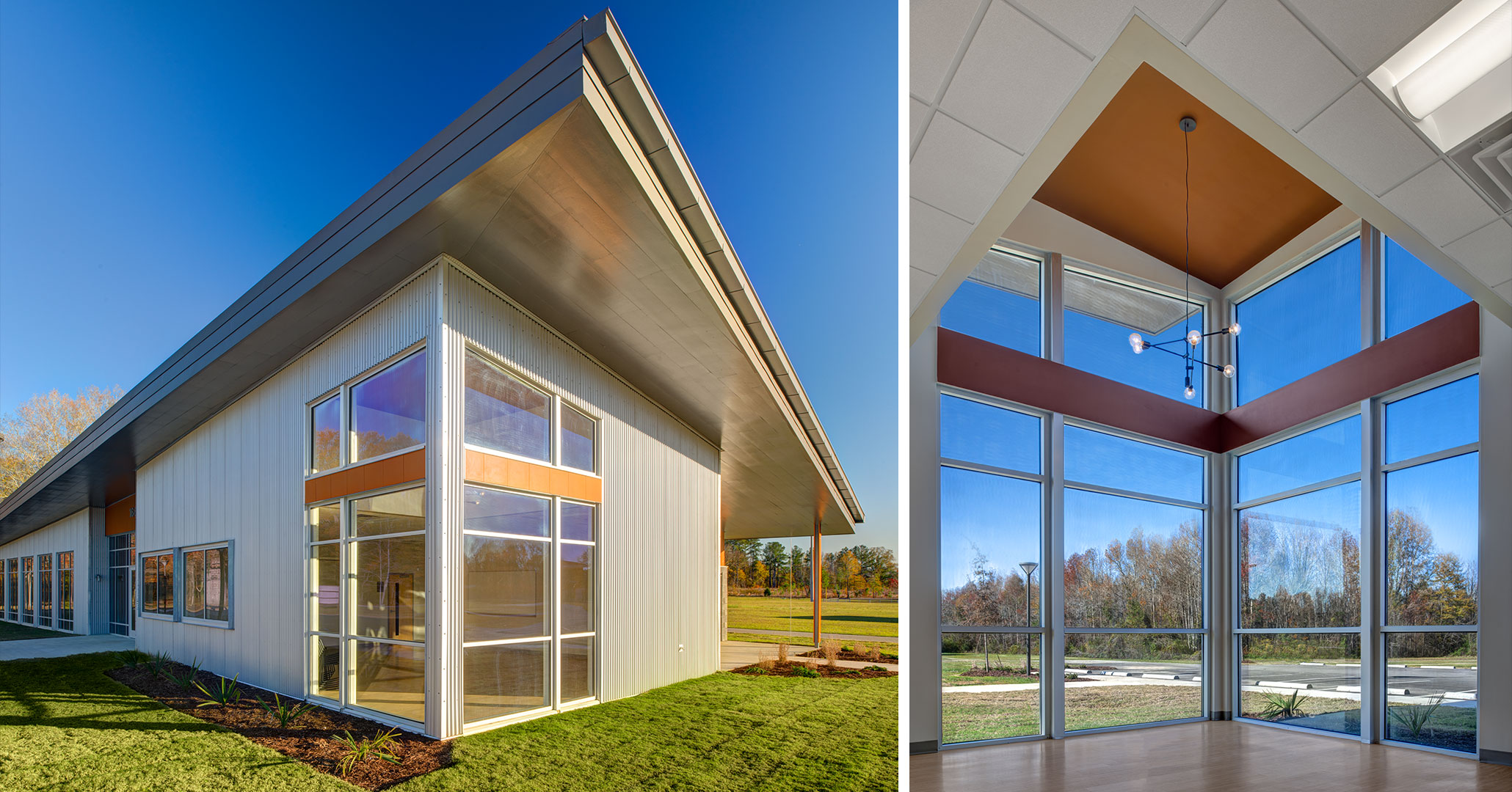 Richland County Recreation Commission hired Boudreaux to design the interiors at the Gadsden Community Center located in Columbia, SC.