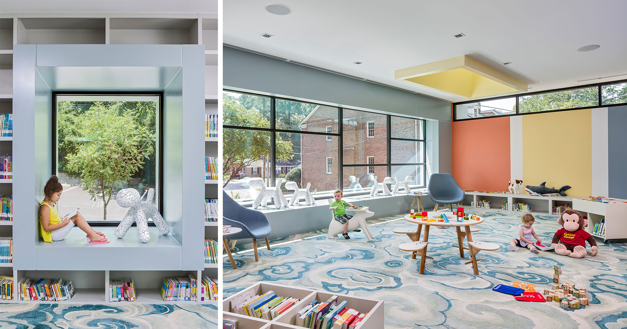 Richland County Library worked with Boudreaux architects to design flexible spaces.