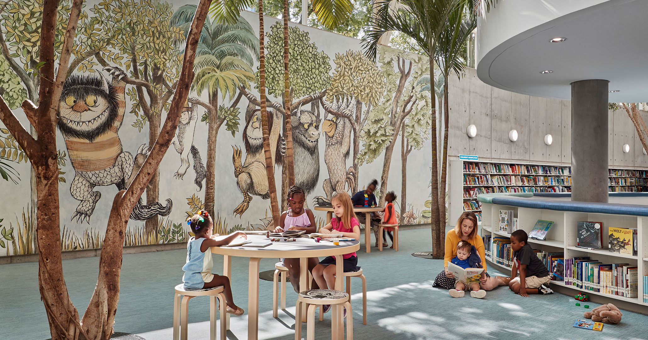 Boudreaux designed children’s educational center and modern engaging spaces.