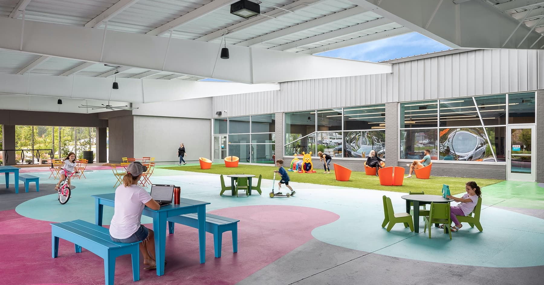 Richland Library Southeast taking advantage of outdoor community spaces, libraries are transforming