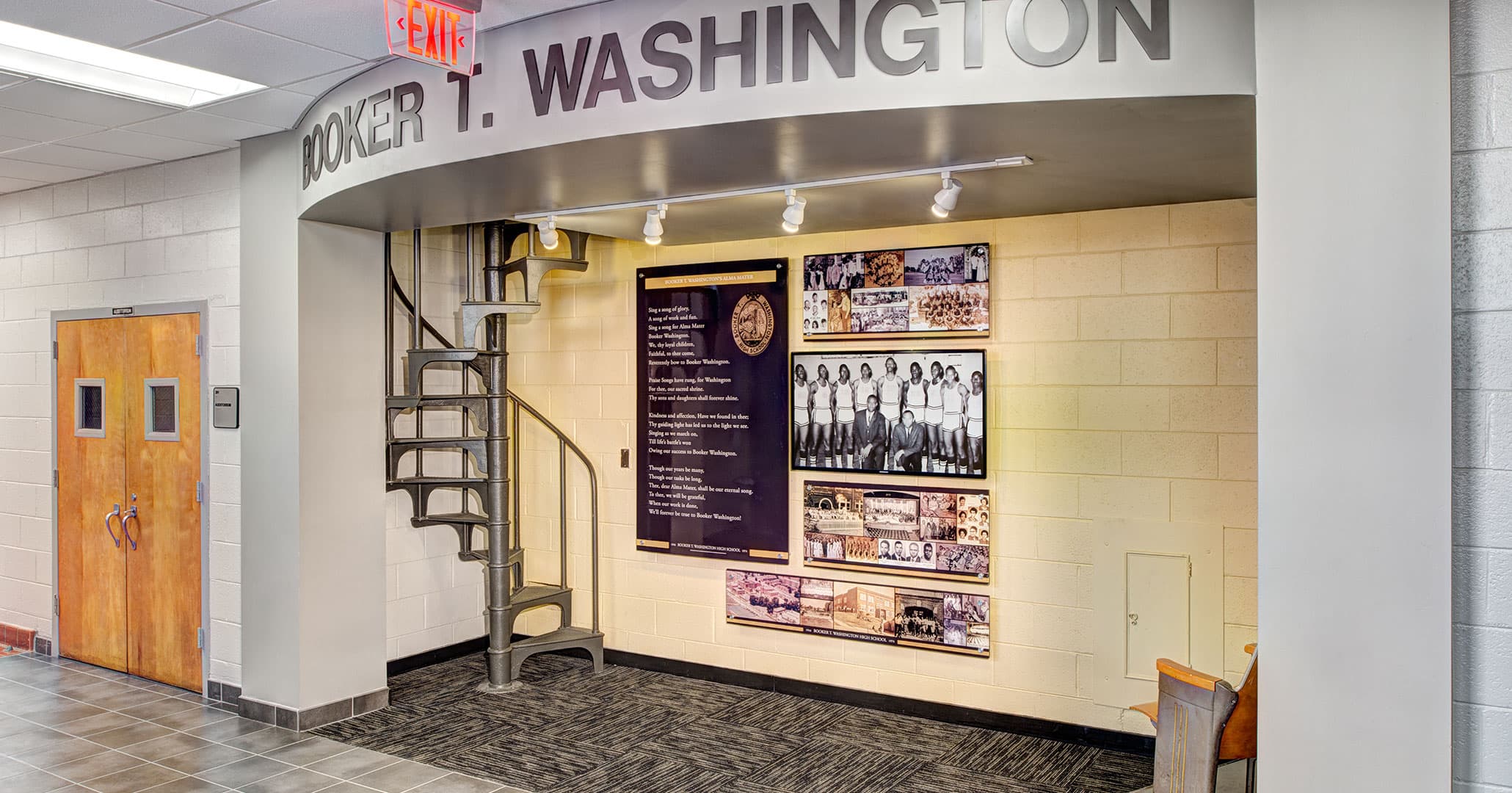 Boudreaux architects worked with black communities to bring Booker T Washington Auditorium back to life.