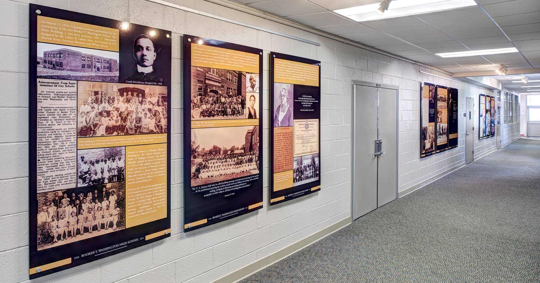 Boudreaux designers are experts in historic preservation, our team found the stories to pay homage to black history.