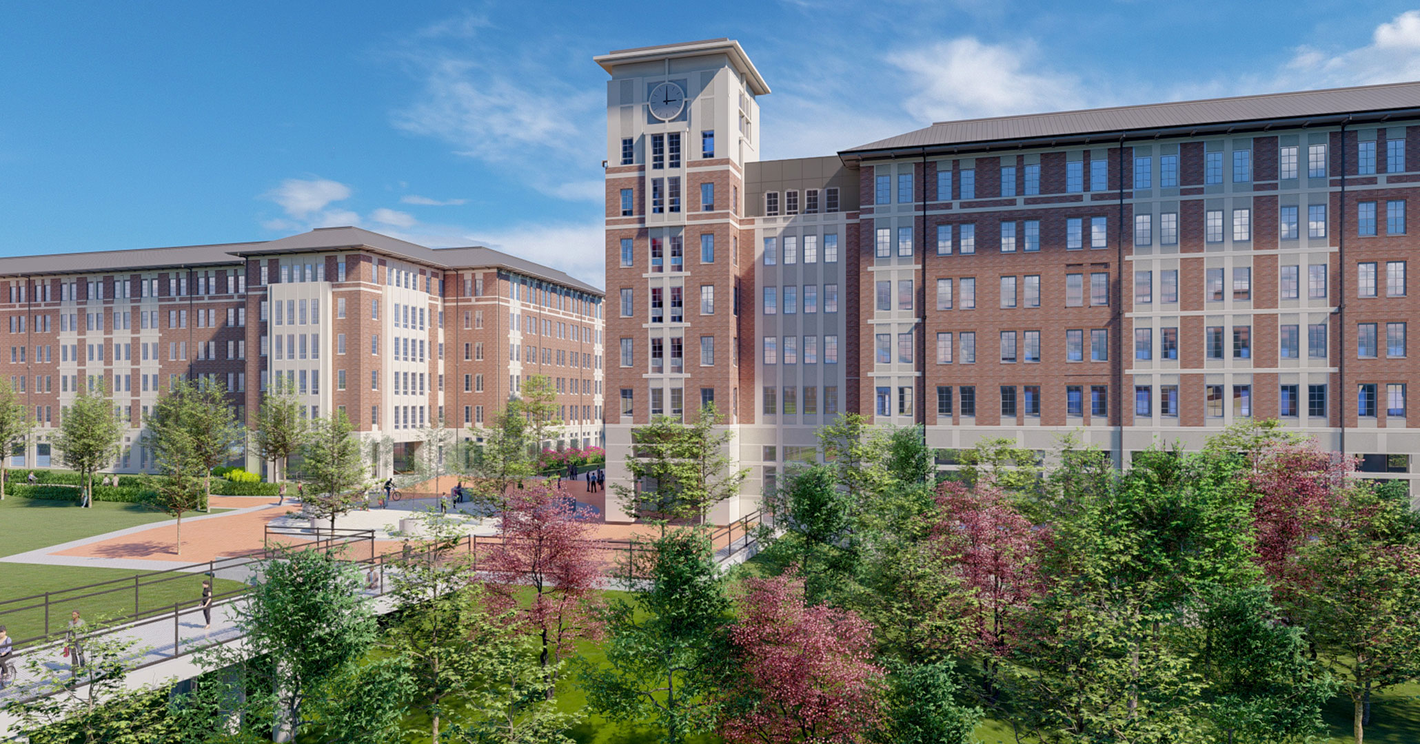 Boudreaux architects is working with UofSC on the new Campus Village development.