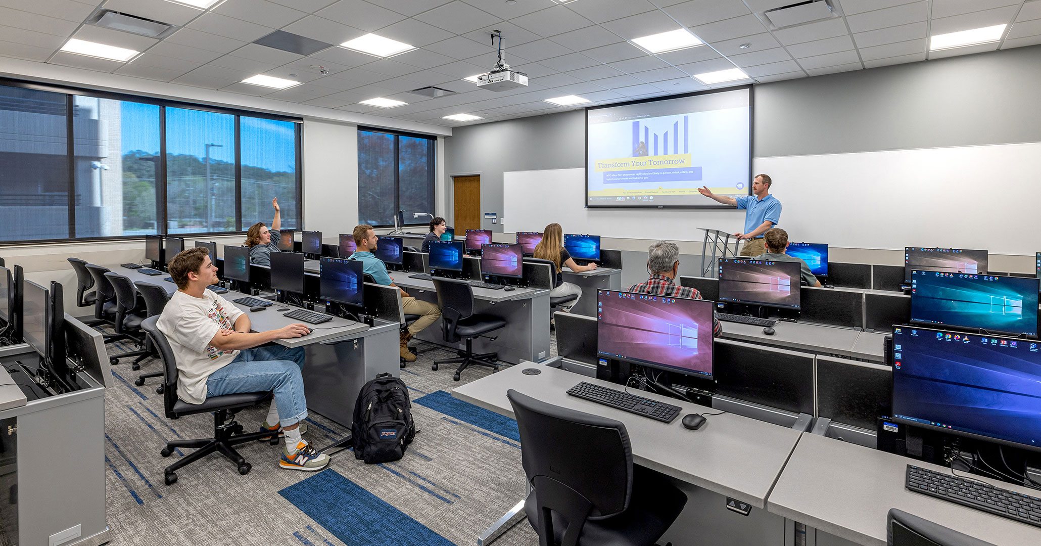 BOUDREAUX architects designed technology rich classrooms that speak to Gen Z and Gen A