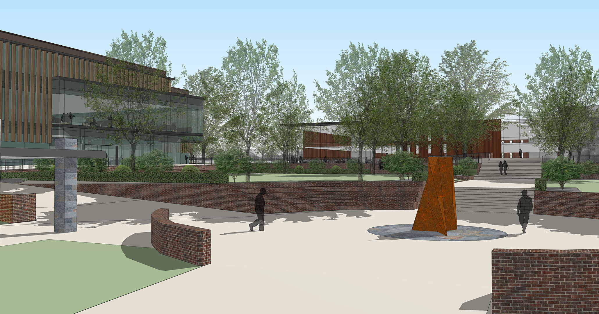 Clemson University worked with Boudreaux planners and architects to improve student traffic flow.