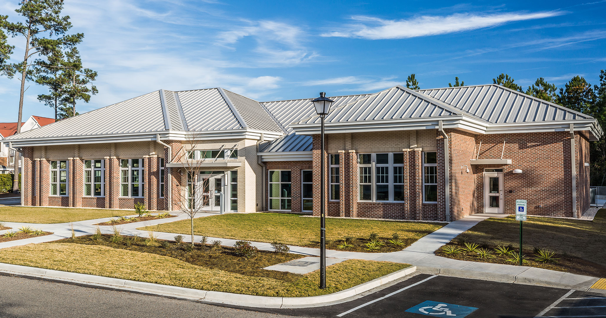 Coastal Carolina University built the new University Dining Hall working with Boudreaux architects from Columbia, SC.
