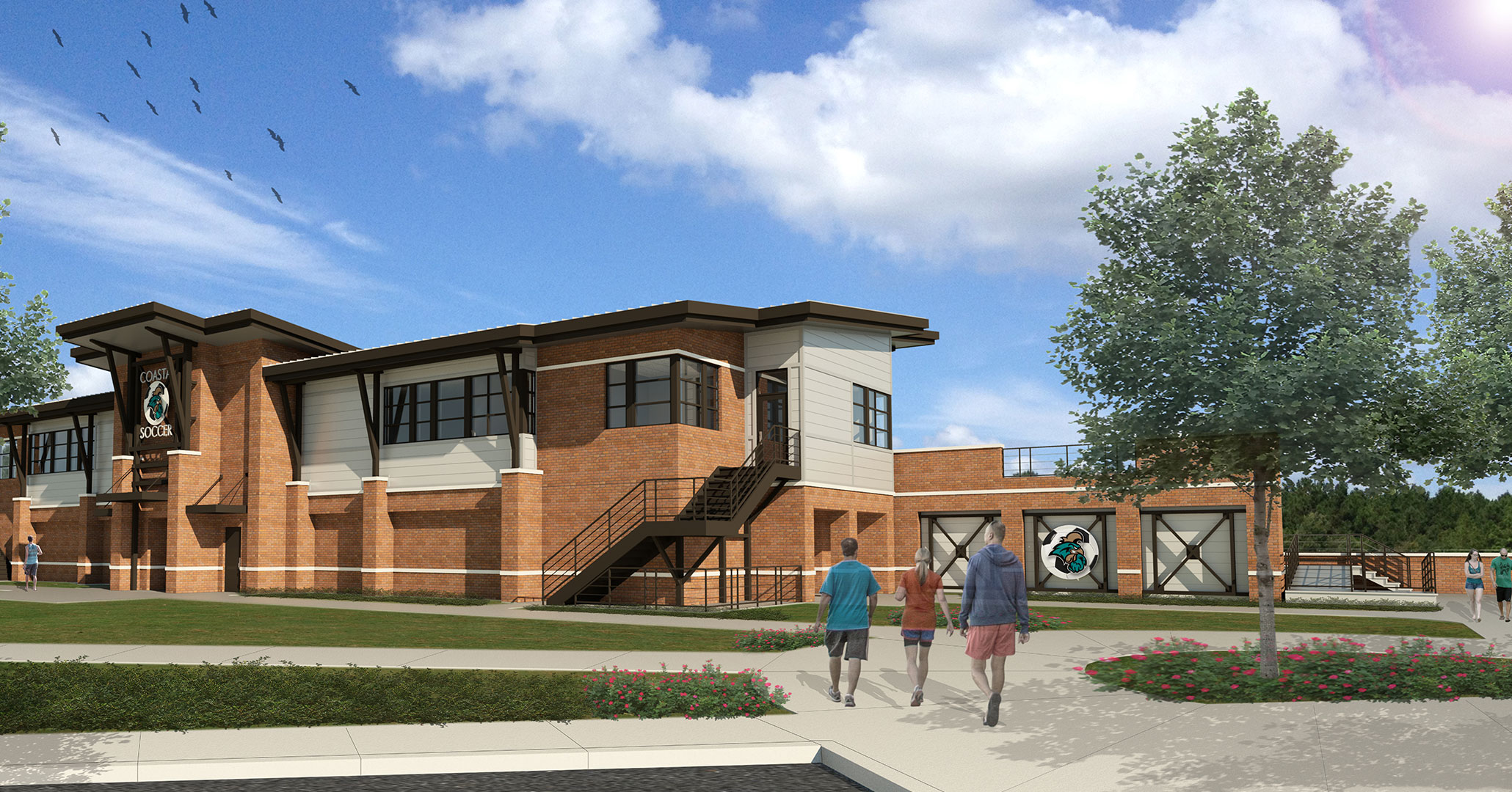 University of South Carolina worked with reputable architects at Boudreaux to design the buildings for UofSC’s dorm phase III.