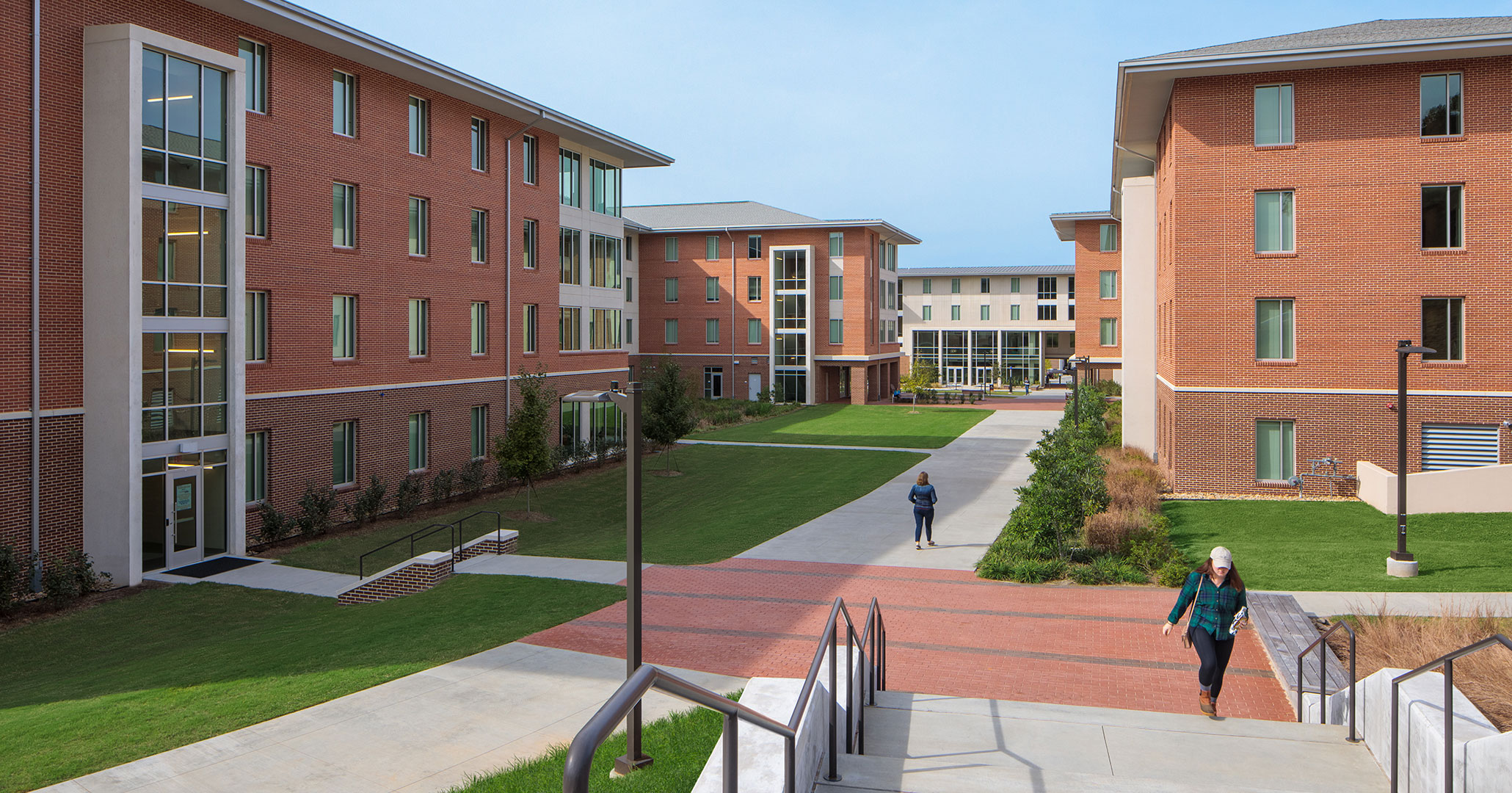 Boudreaux architects planned the layout of Clemson University’s Douthit Hills Student Hub.
