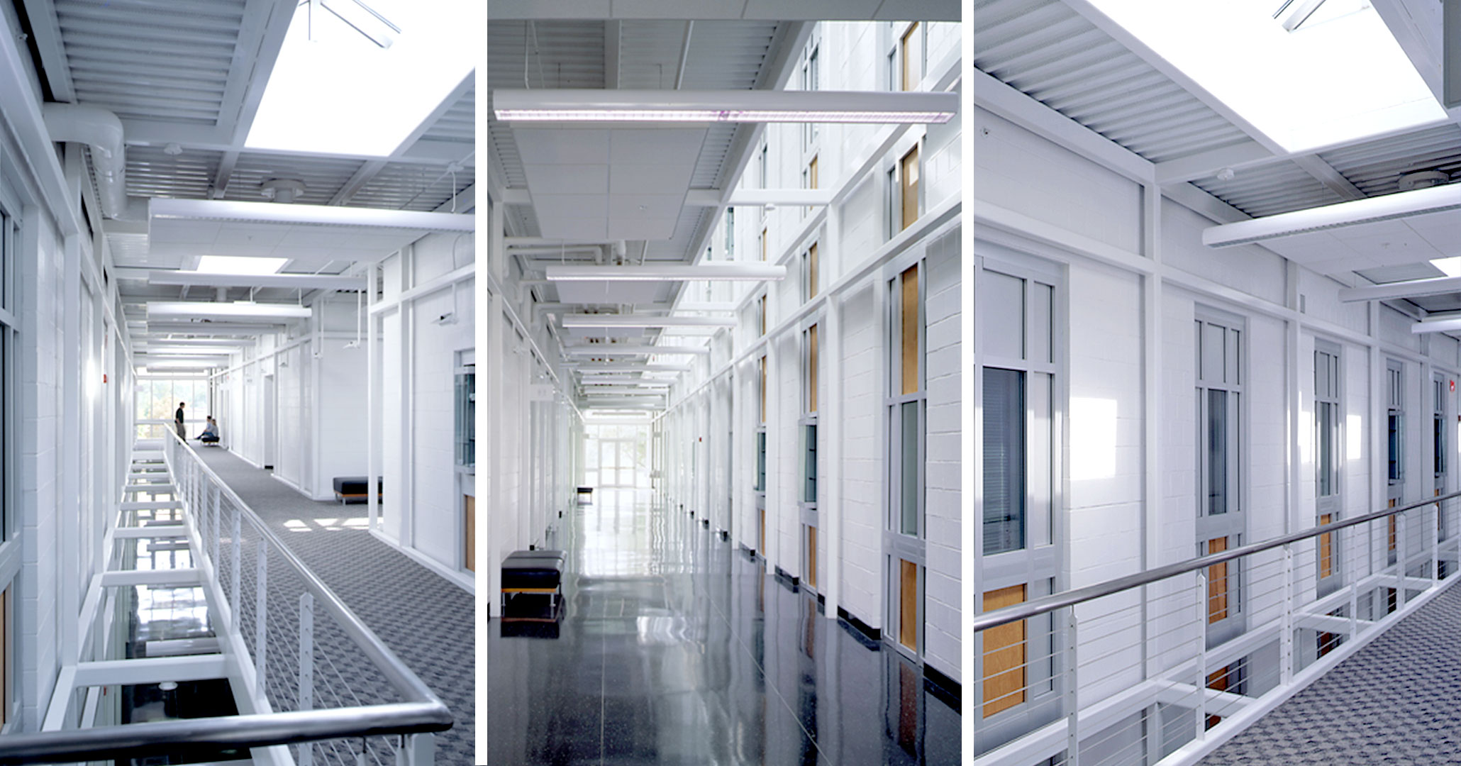 Boudreaux architects designed the new Health Sciences interiors for Midlands Technical College Airport Campus.