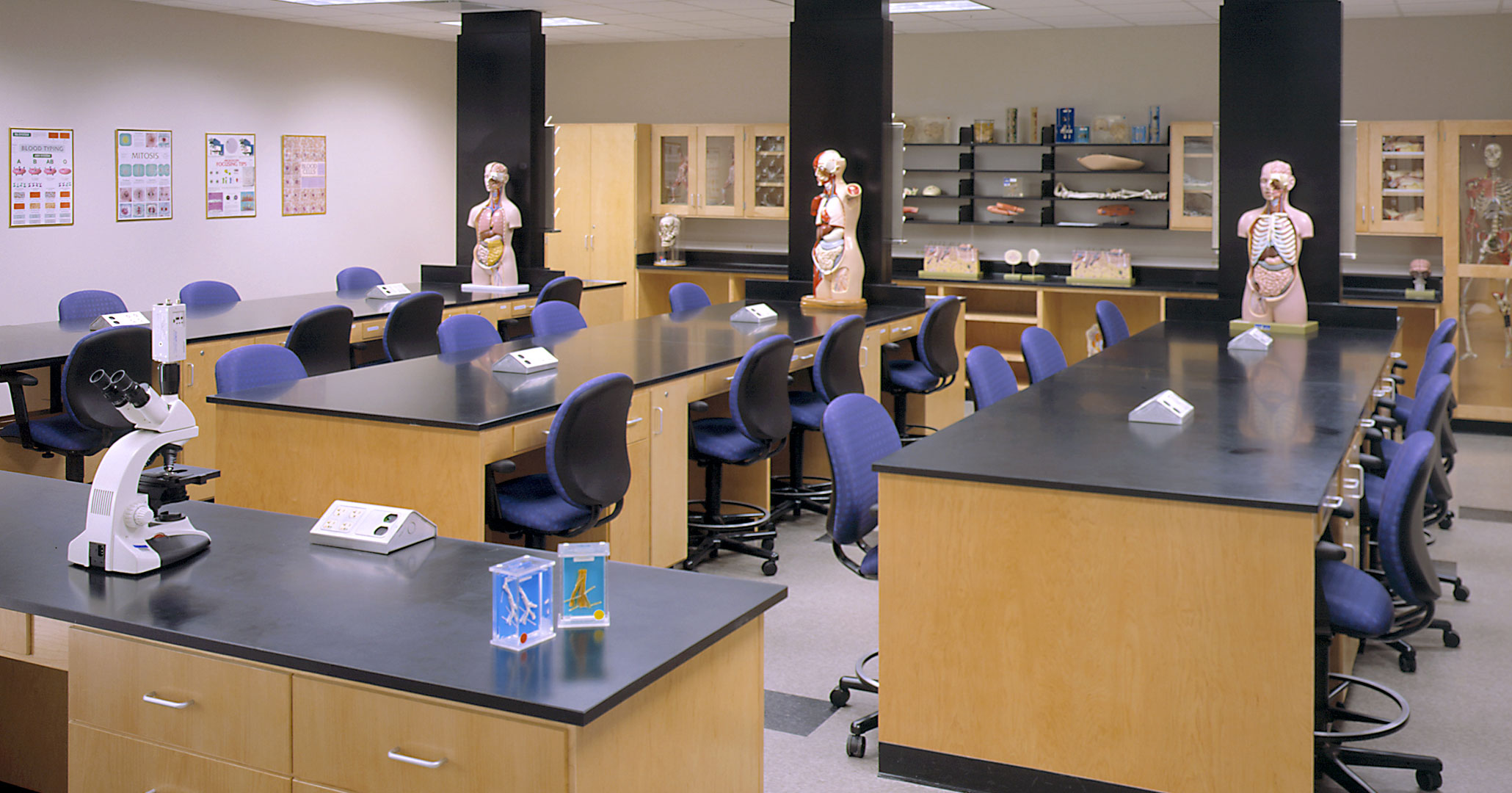 Midlands Technical College worked with Boudreaux architects to design classrooms for the new Health Science Building.