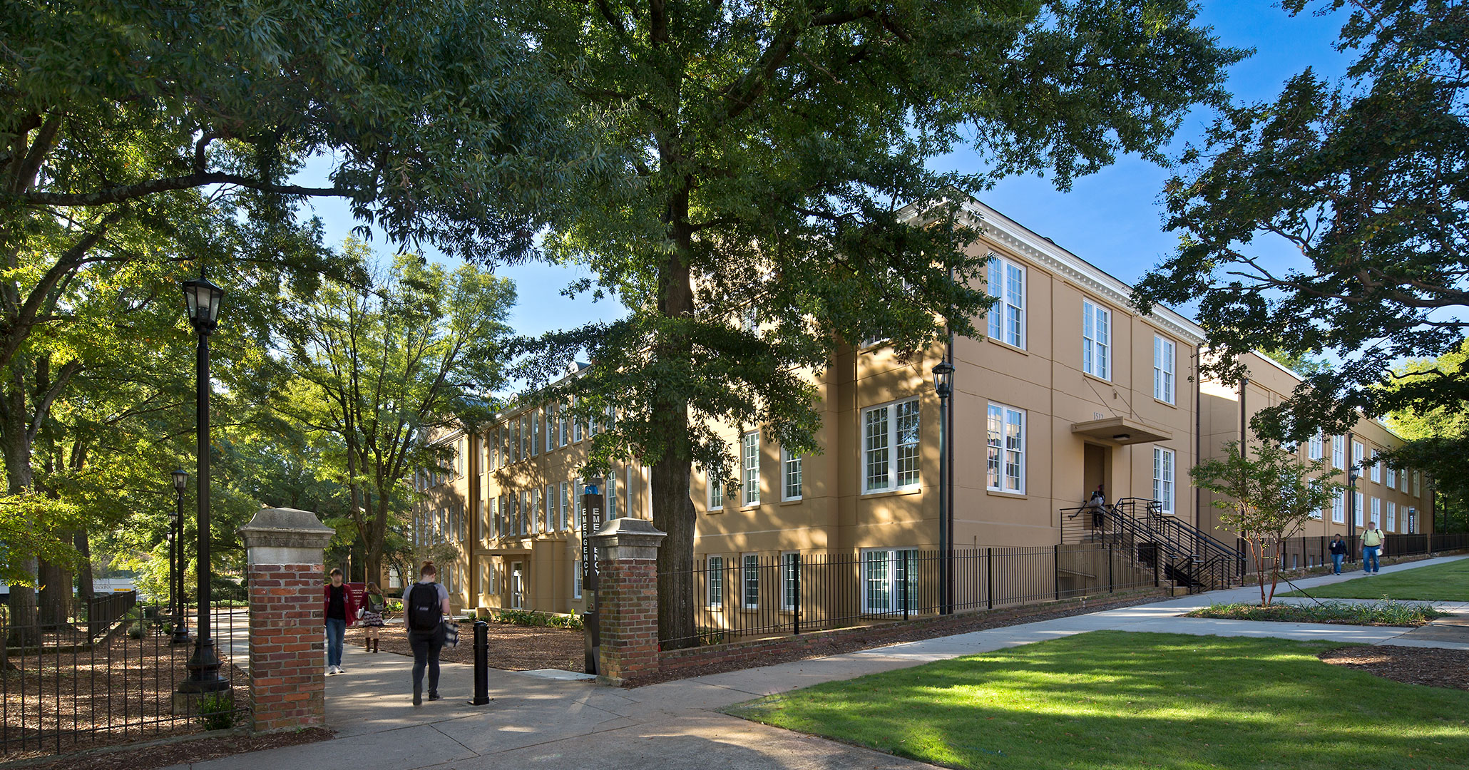 University of South Carolina worked with Boudreaux architects to rehabilitate historic campus building Hamilton College.