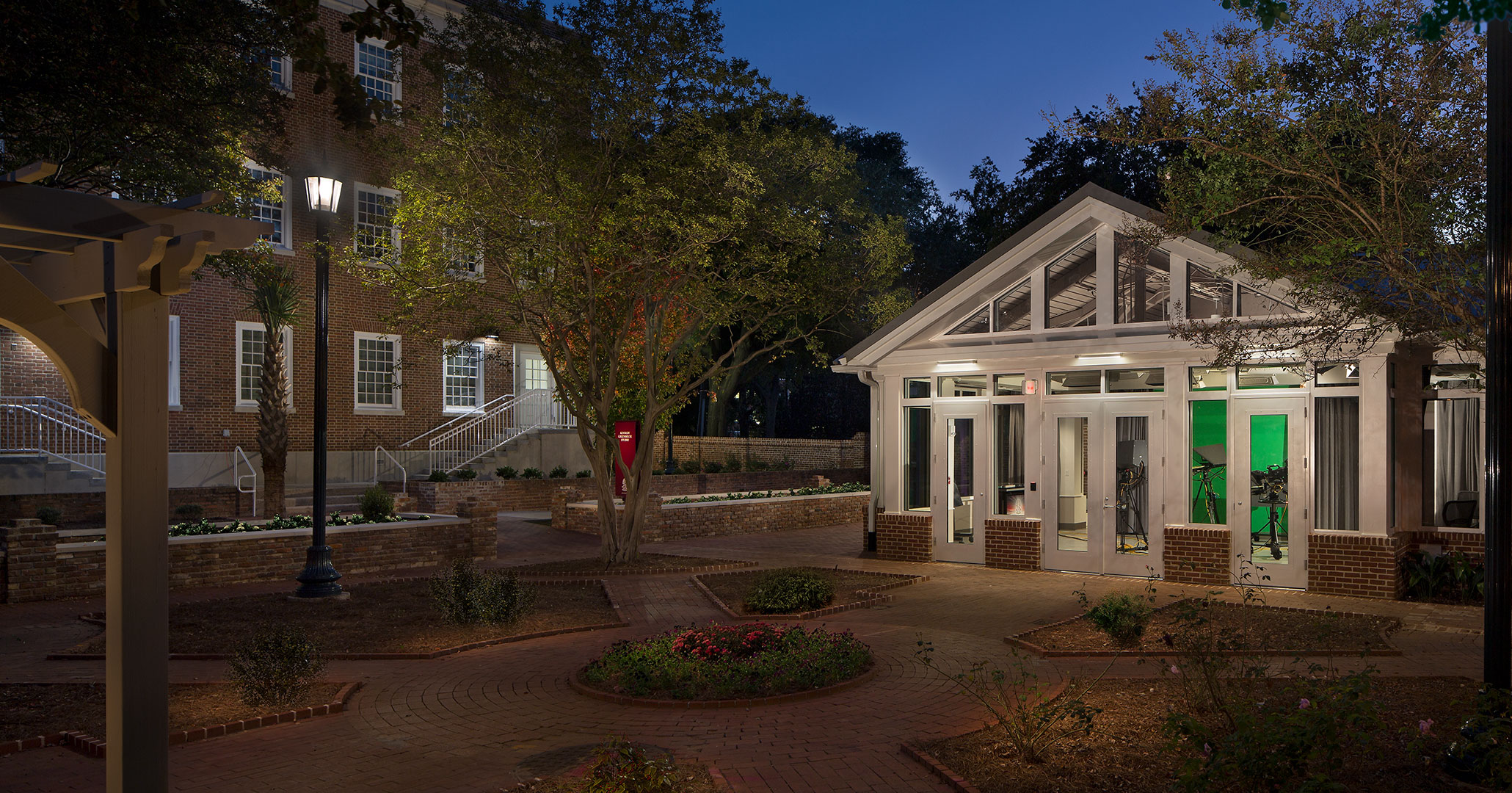 University of South Carolina worked with Boudreaux architects to design improvements to the historic property the Kennedy House.