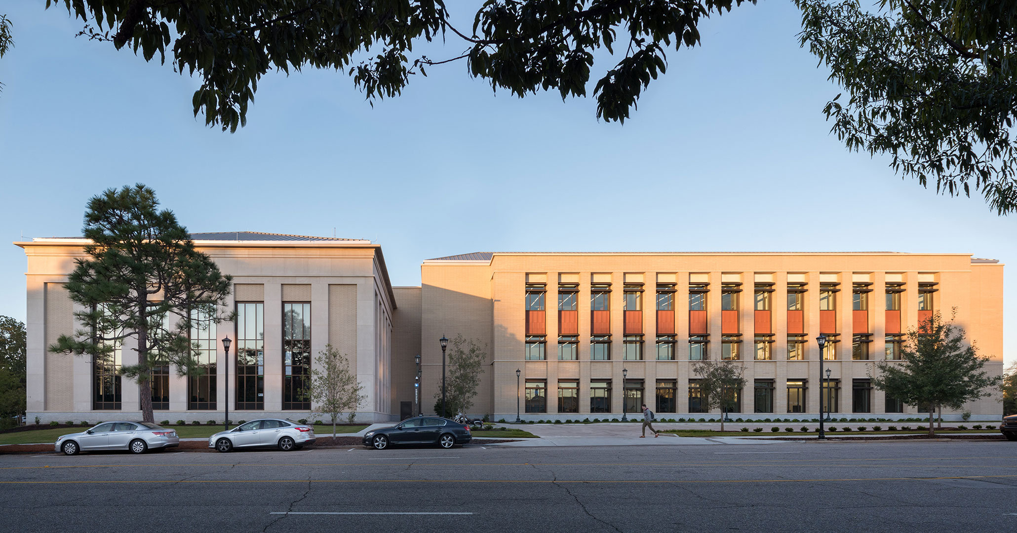 UofSC worked with Boudreaux architects to design the new prestigious Law School.