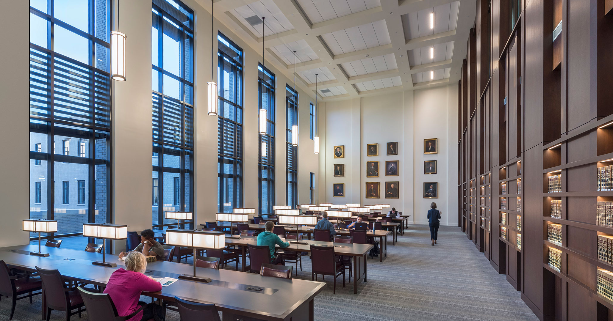 The University of South Carolina worked with Boudreaux architects to design a professional environment.