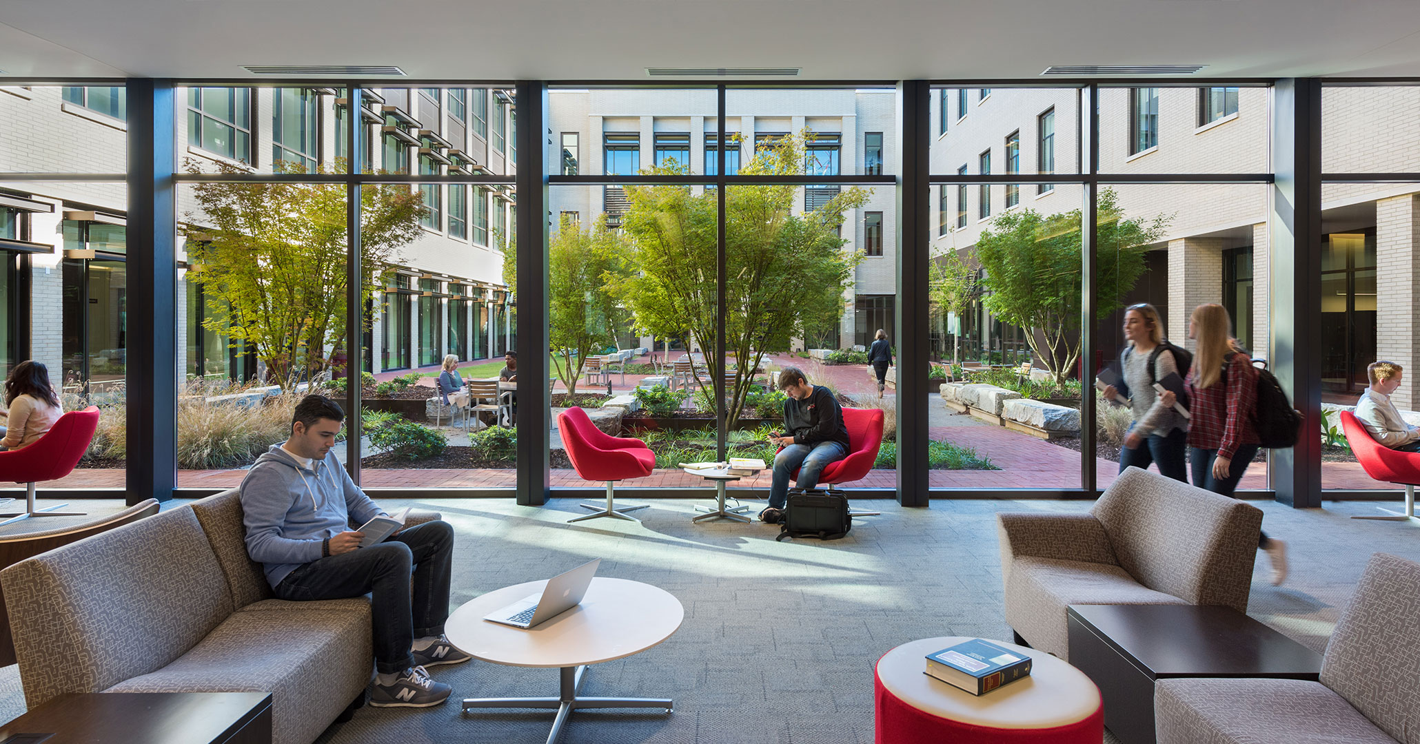 UofSC worked with Boudreaux architects to design the café space at the new Law School.
