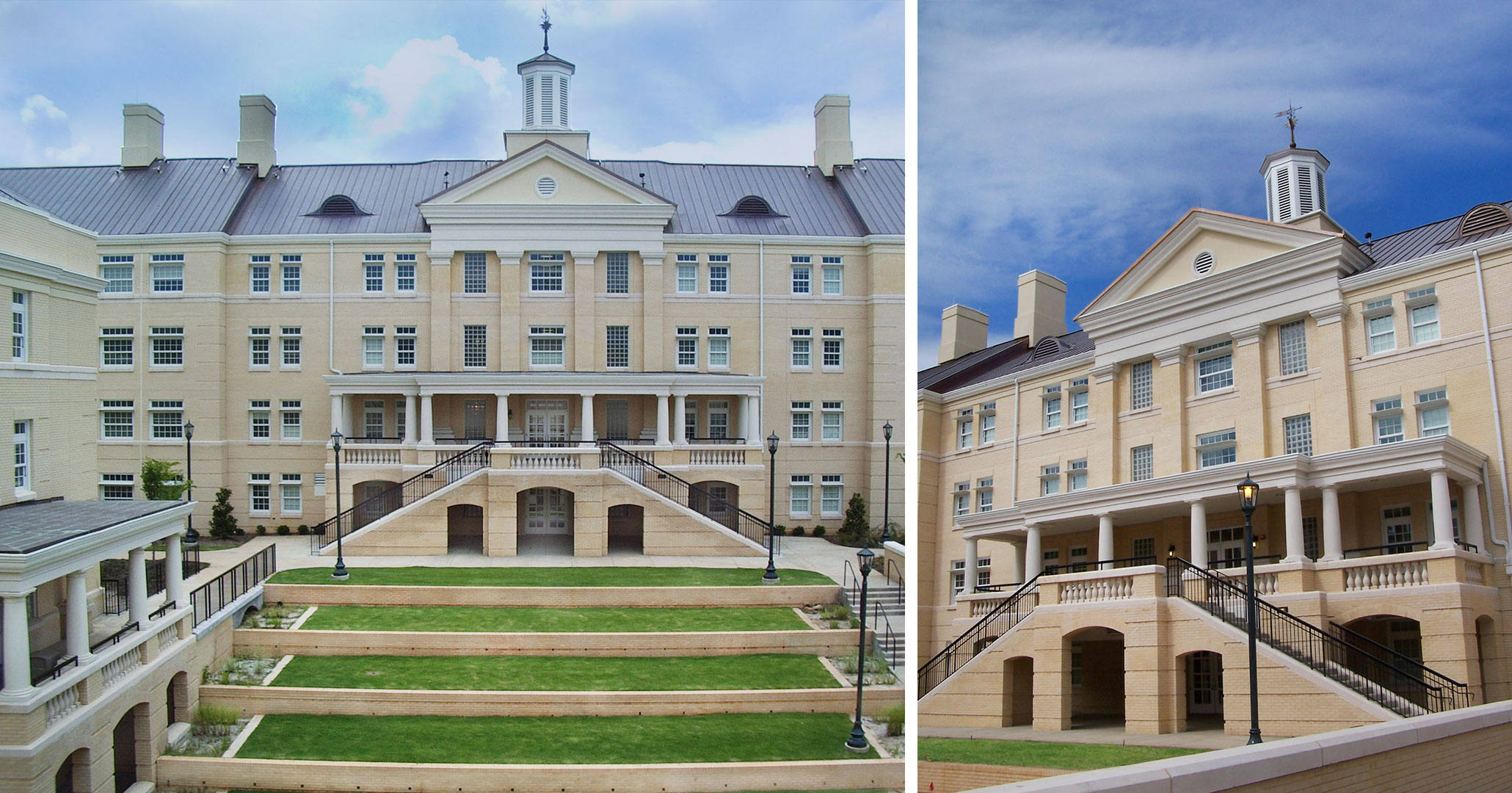 University of South Carolina worked with Boudreaux architects and designers on the Campus Green Quad.