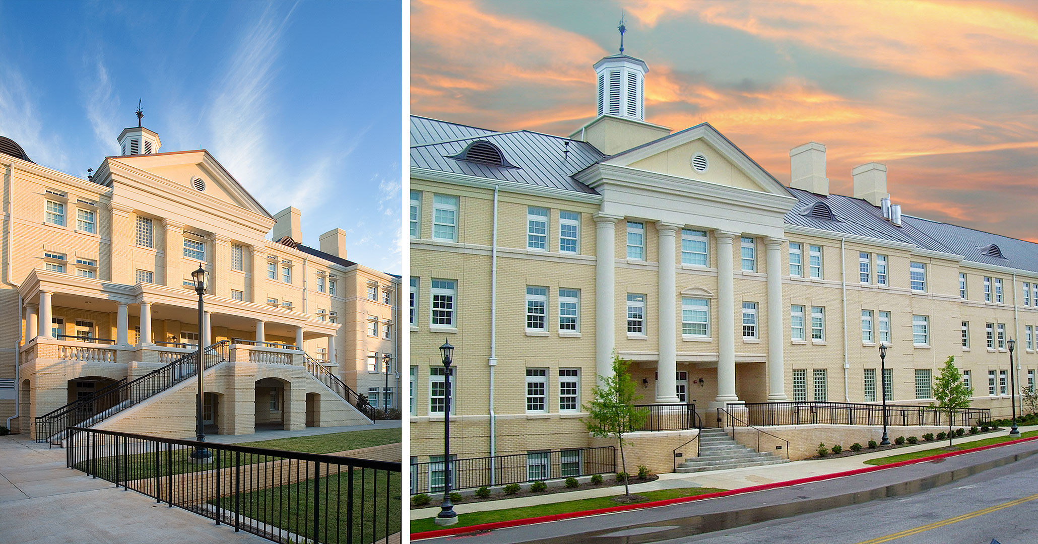 University of South Carolina worked with Boudreaux architects and designers on the Campus Green Quad.