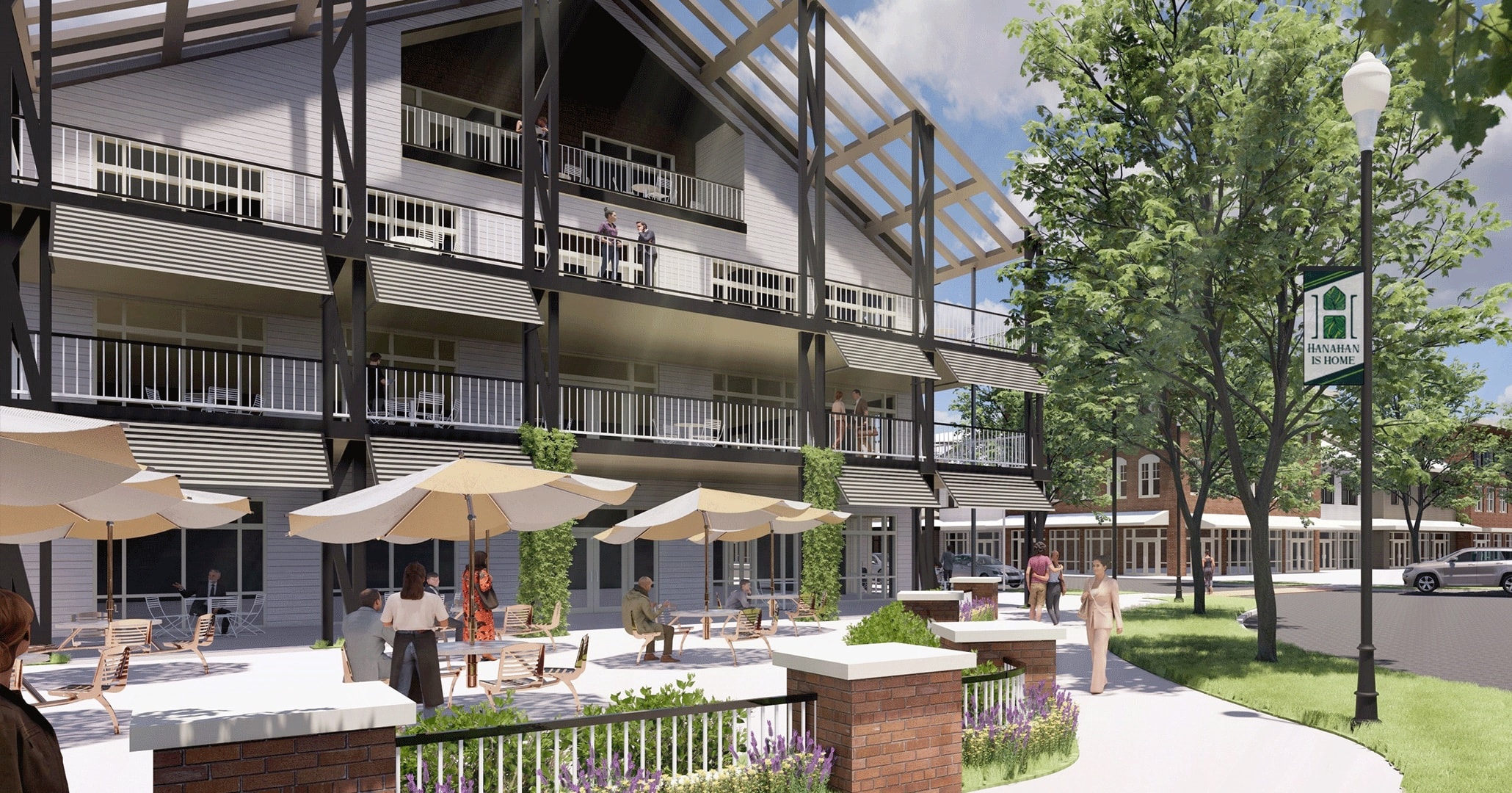 BOUDREAUX master planners developed a town master plan for City of Hanahan, SC
