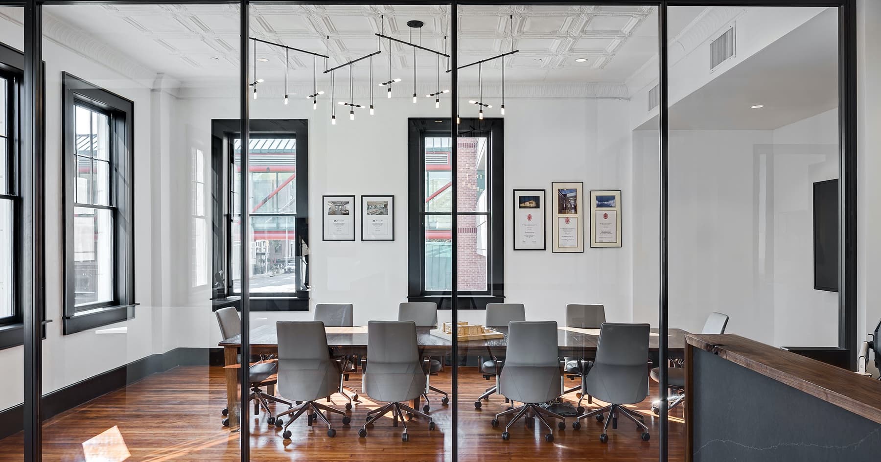 Columbia, South Carolina architect Boudreaux Group designed their offices on Sumter Street