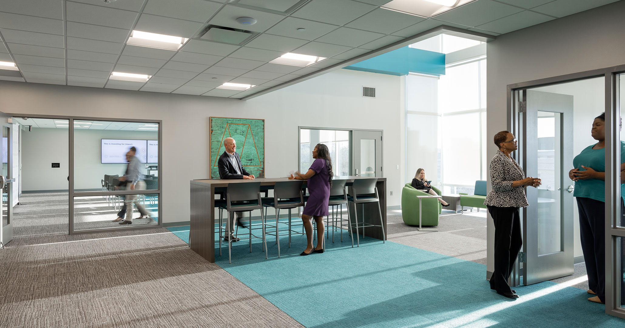 BOUDREAUX architects designed Central Carolina Community Foundation offices at BullStreet District