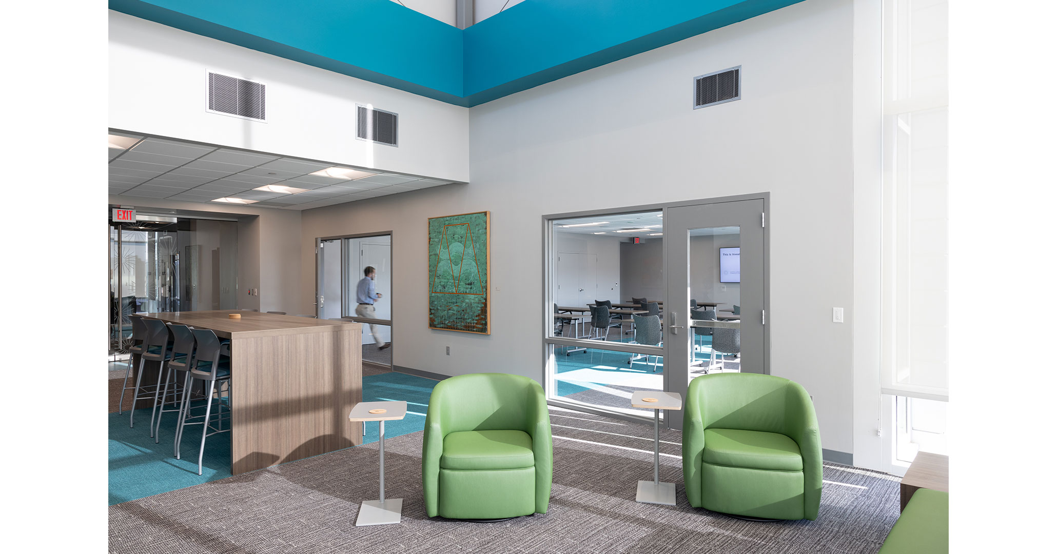 BOUDREAUX architects designed phase 2 of Central Carolina Community Foundation’s office expansion