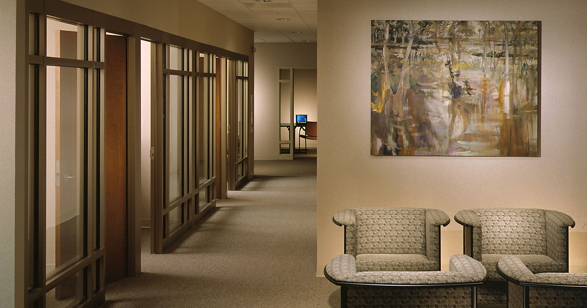 Boudreaux architects provided interior design and programming services for the Municipal Association of SC’s new office space on Gervais Street.