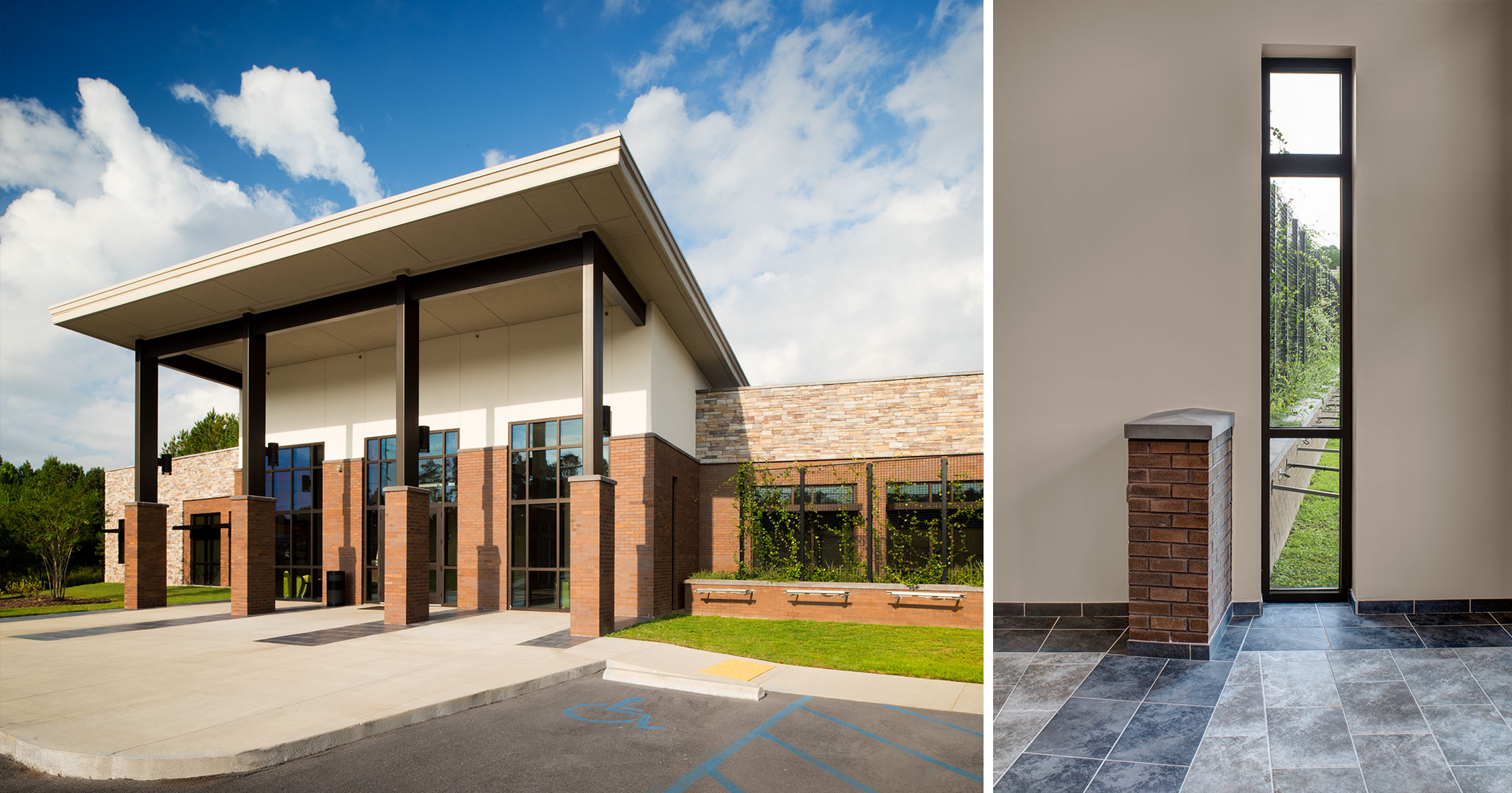 Boudreaux architects worked with the Richland County Recreation Commission to design the interiors and make the exterior look more modern at the RCRC Headquarters.